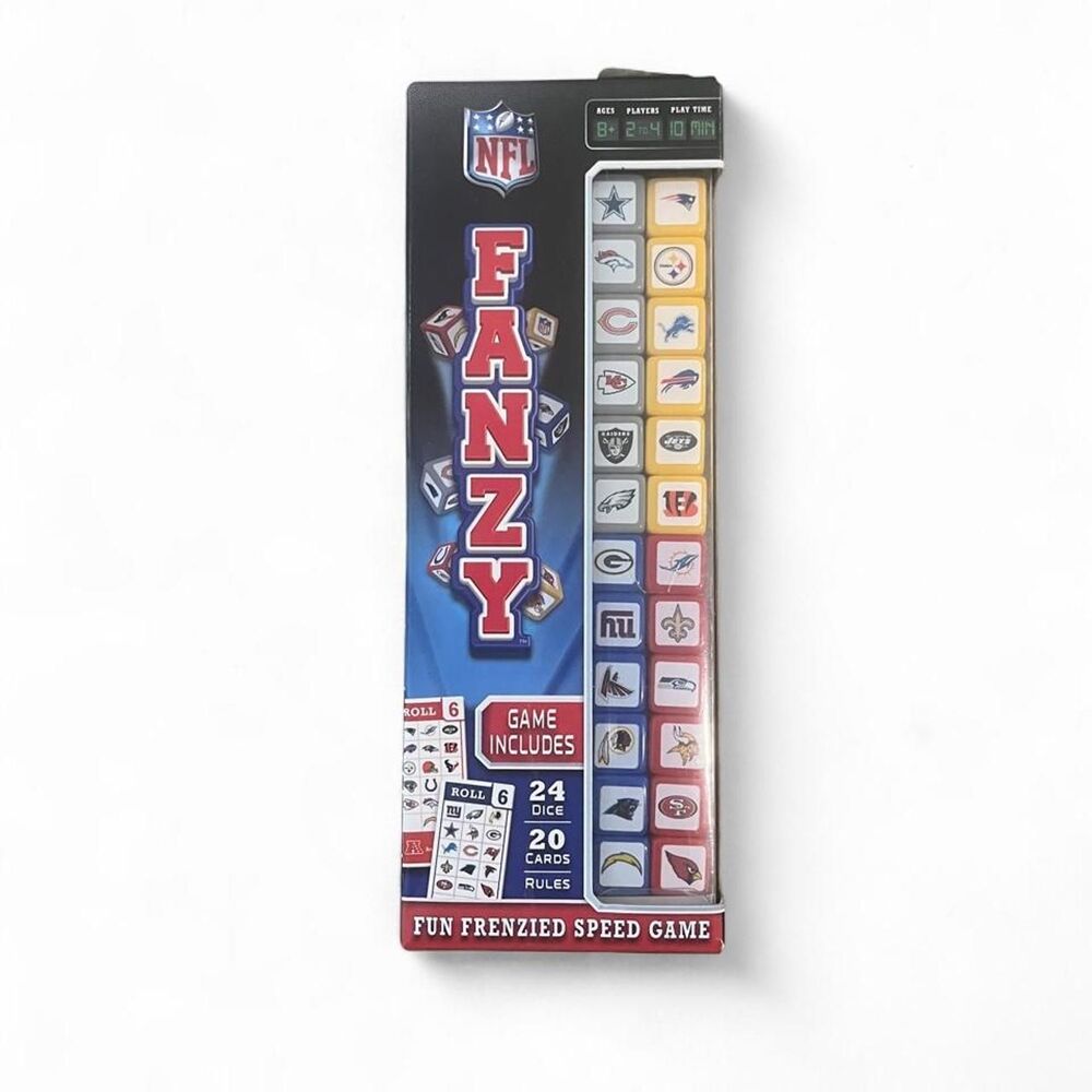NFL Fanzy Speed Dice Game MasterPieces All 32 Teams Complete